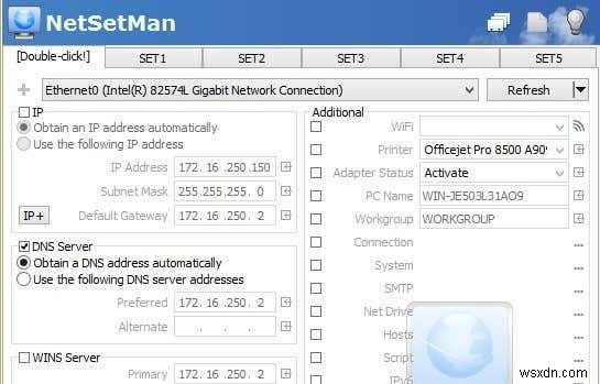 Windows에서 DNS 서버 변경을 위한 5가지 유틸리티 검토 