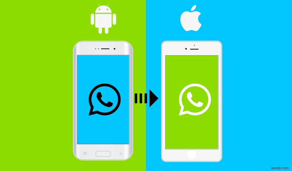 WhatsApp 데이터를 Android에서 iPhone으로 전송하는 방법