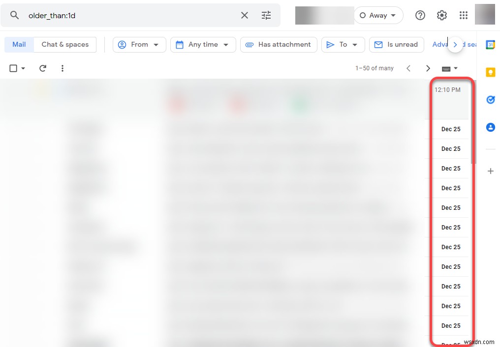 Gmail에서 오래된 이메일만 삭제하는 방법