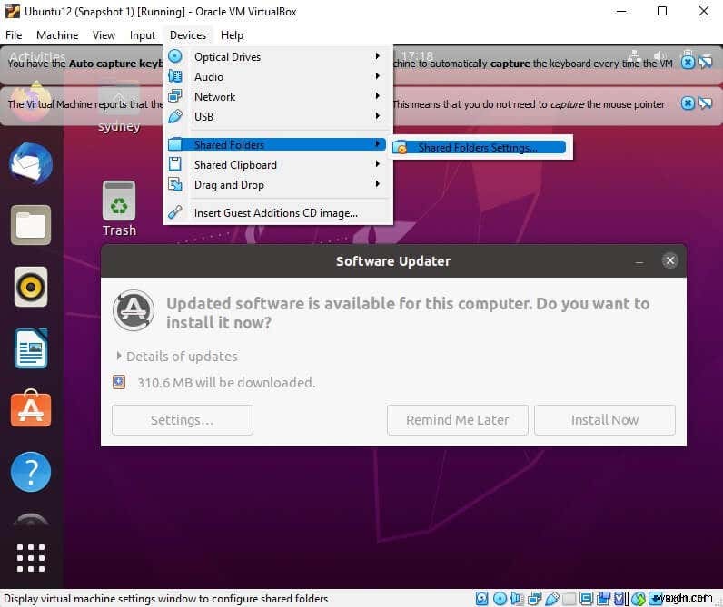 Ubuntu에서 VirtualBox 게스트 추가를 설치하는 방법