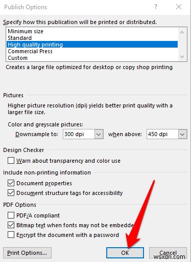 Microsoft Publisher 파일을 PDF로 변환하는 방법