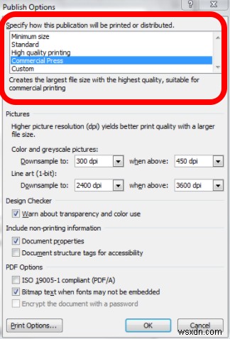 Microsoft Publisher 파일을 PDF로 변환하는 방법