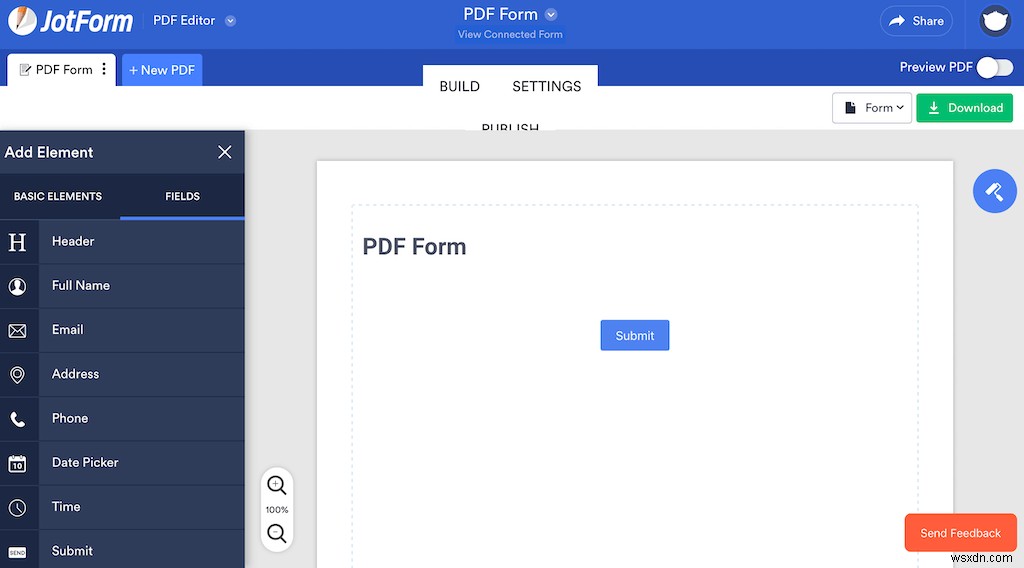 채울 수 있는 PDF 파일을 무료로 만드는 방법 