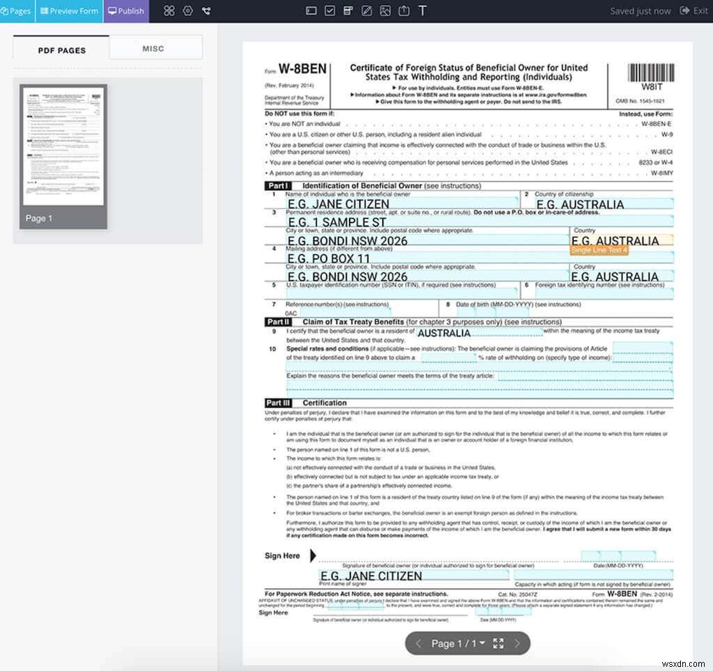 채울 수 있는 PDF 파일을 무료로 만드는 방법 