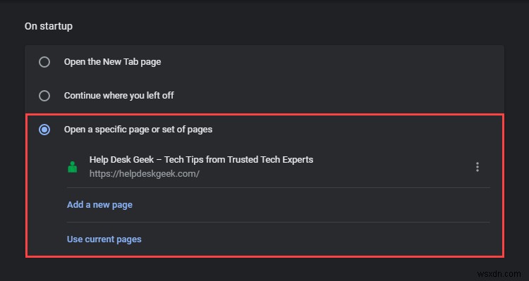 Chrome 및 모든 웹 브라우저에서 시작 페이지를 변경하는 방법