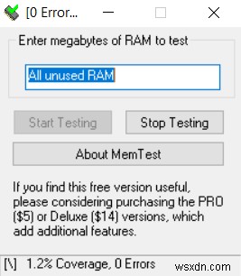 Windows에서 불량 메모리(RAM)를 테스트하는 방법 