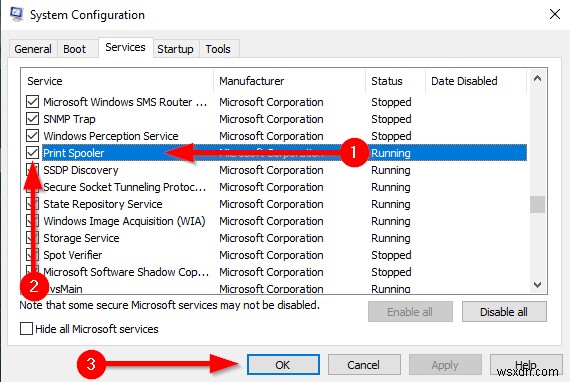 Windows 10에서 인쇄 스풀러 서비스를 비활성화하는 방법 