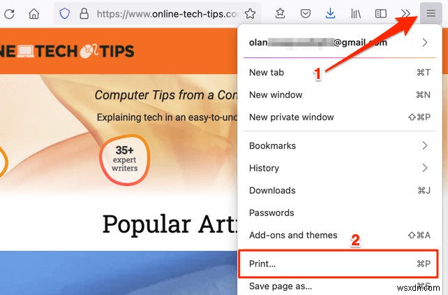 Mac 및 Windows에서 웹 페이지를 PDF로 저장하는 방법