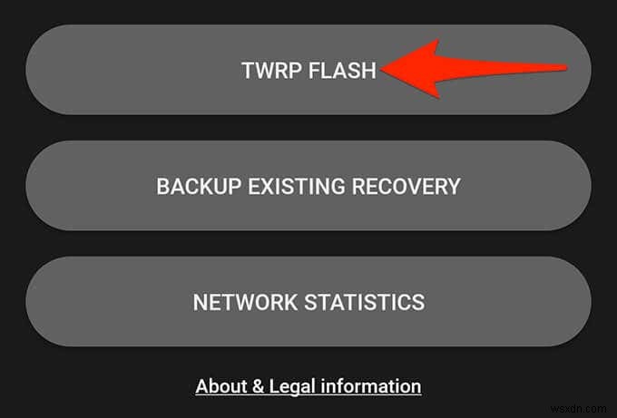 Android에 TWRP Recovery를 설치하는 방법