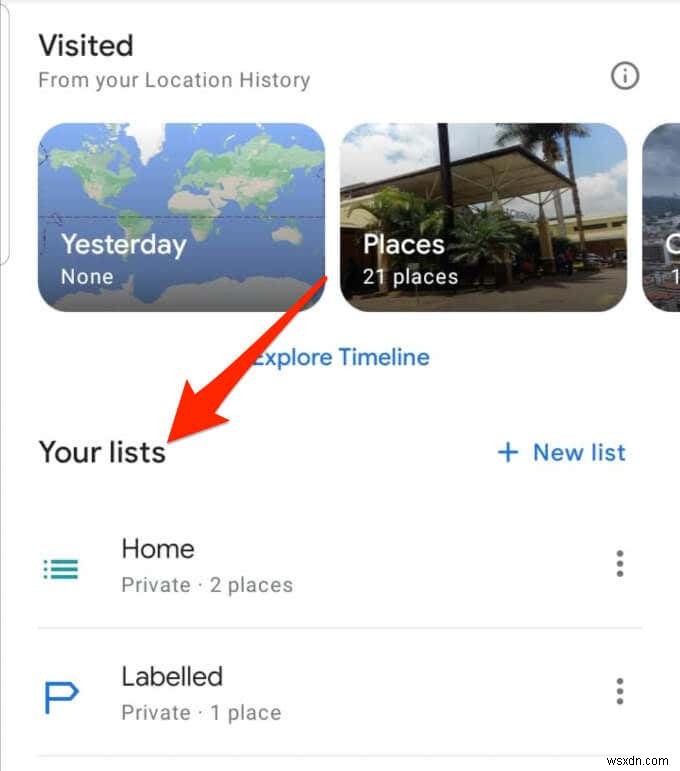 Google 지도에서 집 주소를 설정하는 방법 