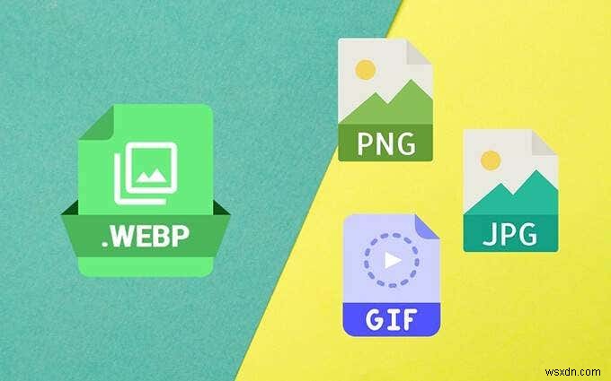 WEBP 이미지를 JPG, GIF 또는 PNG로 변환하는 방법