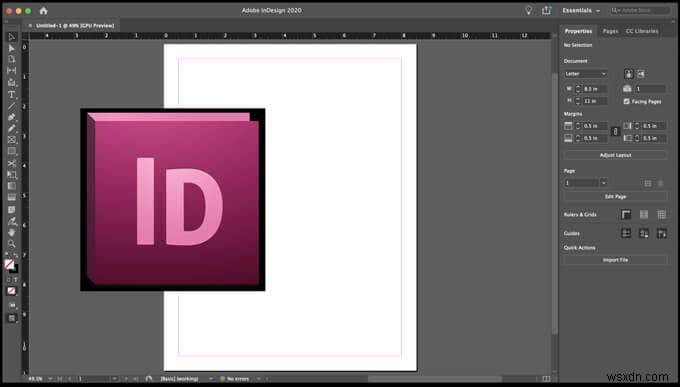 Adobe InDesign에서 텍스트 상자를 연결하는 방법