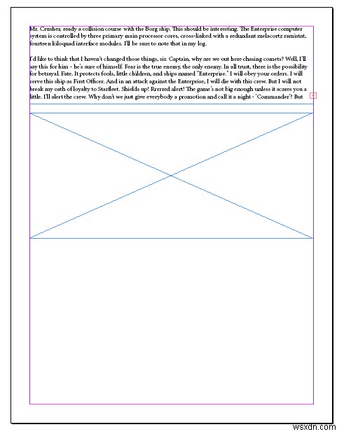 Adobe InDesign에서 텍스트 상자를 연결하는 방법