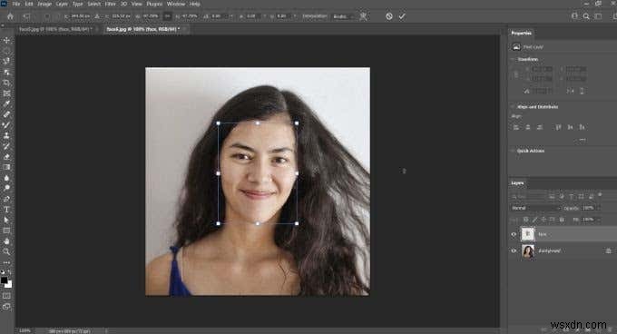 Photoshop에서 Face Swap 방법