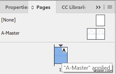 Adobe InDesign CC에서 마스터 페이지를 설정하는 방법