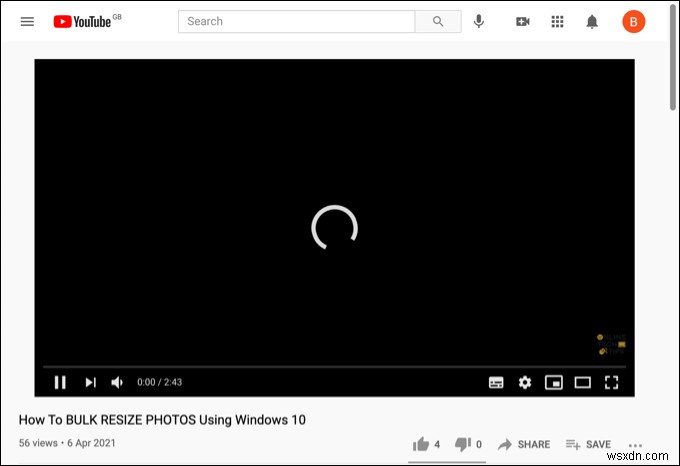 YouTube 블랙 스크린 오류를 수정하는 방법