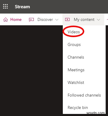 Microsoft Stream으로 비디오를 자르는 방법 