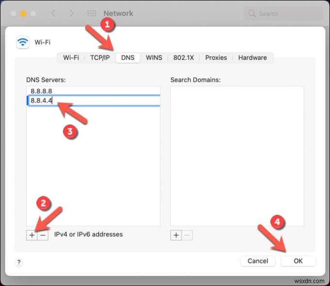 Chrome에서  DNS_probe_finished_bad_config 를 수정하는 방법