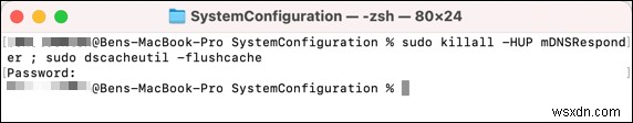 Chrome에서  DNS_probe_finished_bad_config 를 수정하는 방법