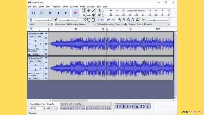 Audacity 및 기타 유용한 트릭으로 오디오를 분할하는 방법