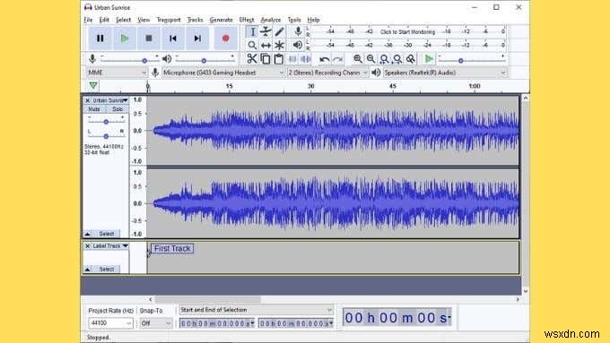 Audacity 및 기타 유용한 트릭으로 오디오를 분할하는 방법