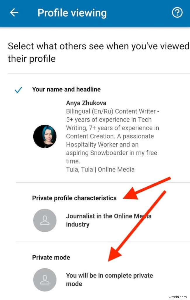 LinkedIn 비공개 모드란 무엇이며 이를 사용하여 프로필을 보는 방법