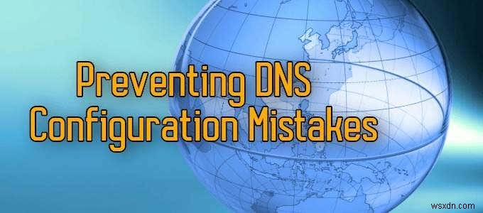 웹 사이트 DNS 구성 설정을 지정하는 방법 