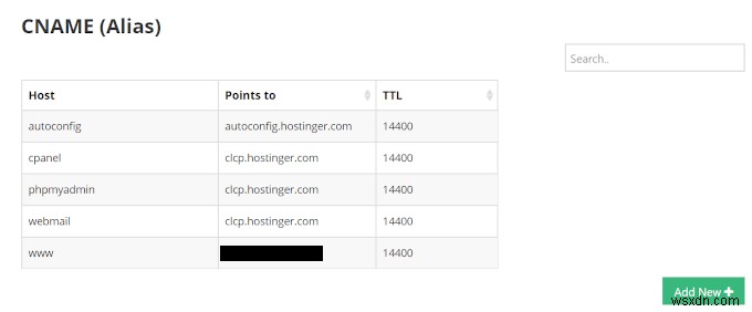 웹 사이트 DNS 구성 설정을 지정하는 방법 