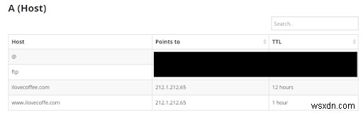 웹 사이트 DNS 구성 설정을 지정하는 방법 