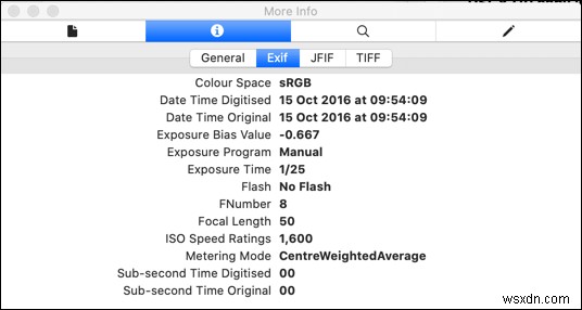 iPhone, Android, Mac 및 Windows에서 사진 EXIF ​​메타데이터 보기