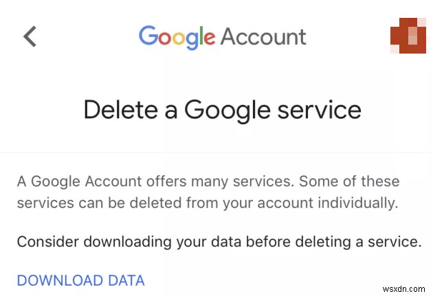 Gmail 계정 삭제 방법