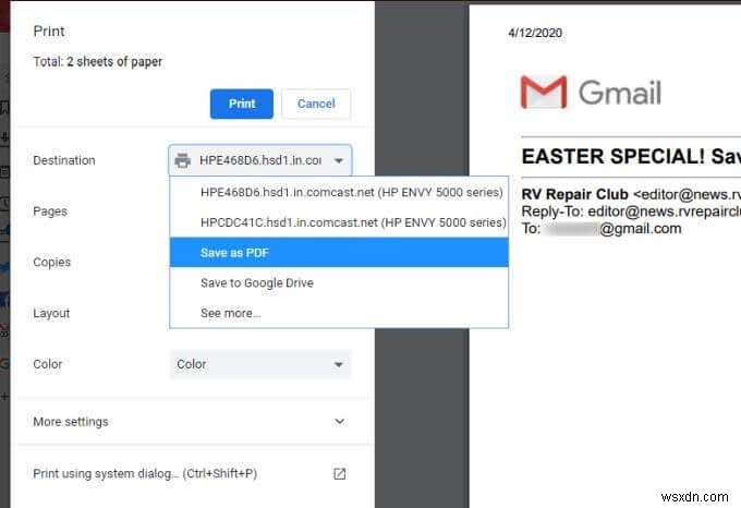 Gmail에서 여러 이메일을 전달하는 방법 