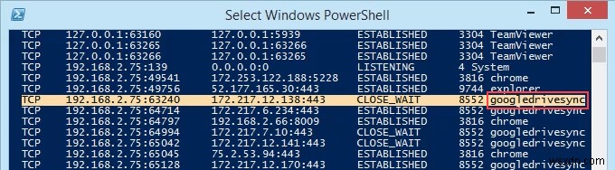 Netstat를 사용하여 Windows에서 수신 포트 및 PID 보기 