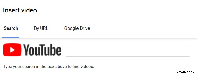 Google 슬라이드에 동영상을 삽입하는 방법