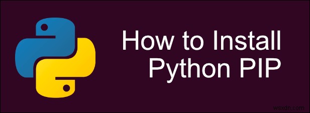 Python 패키지용 Python PIP 설치 방법
