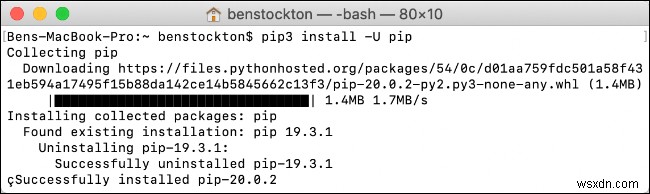 Python 패키지용 Python PIP 설치 방법