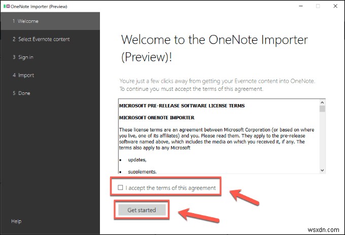 Evernote 노트를 Microsoft OneNote로 마이그레이션하는 방법