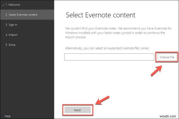 Evernote 노트를 Microsoft OneNote로 마이그레이션하는 방법