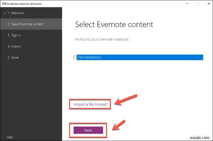 Evernote 노트를 Microsoft OneNote로 마이그레이션하는 방법