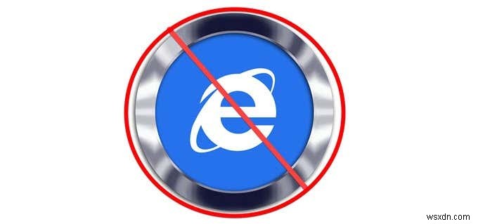 Internet Explorer가 인터넷에 액세스하지 못하도록 차단하는 방법