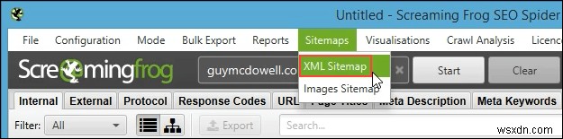 사이트에 대한 XML Sitemap을 만드는 방법 
