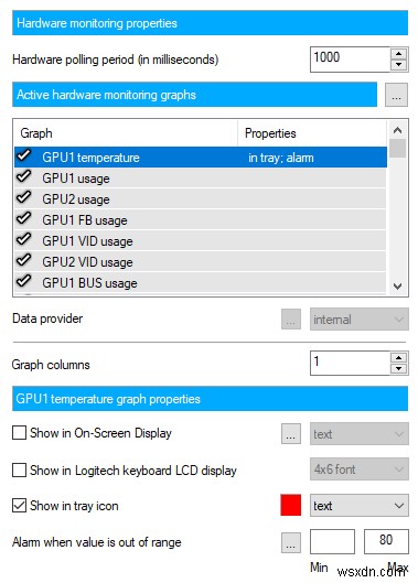 Windows의 시스템 트레이에서 CPU 또는 GPU를 모니터링하는 방법 