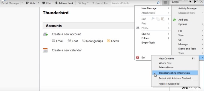 Thunderbird 프로필 및 이메일을 새 Windows 컴퓨터로 이동하는 방법
