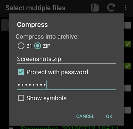 Zip 파일을 암호화하는 방법