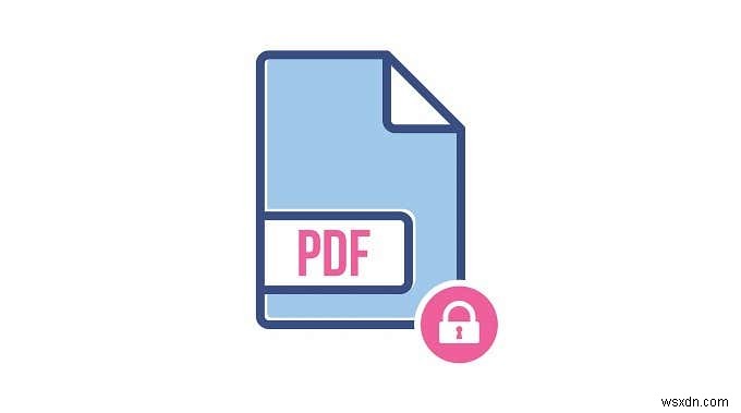 PDF를 암호로 보호하여 안전하게 보호하는 방법