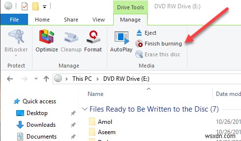Windows 7/8/10에서 디스크를 굽는 방법 