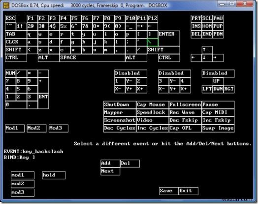 Windows XP, Vista, 7/8/10에서 오래된 DOS 게임 및 프로그램 실행 