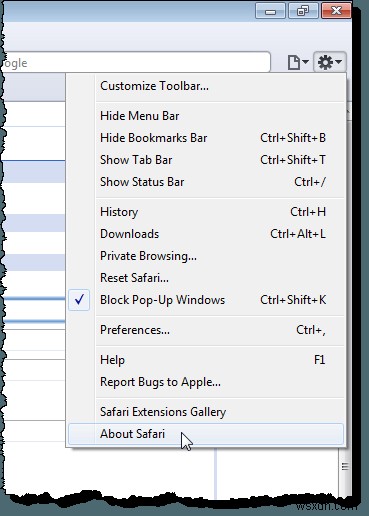 Windows에서 Apple의 Safari 브라우저 업데이트 