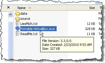 USB 드라이브에서 VirtualBox 실행 