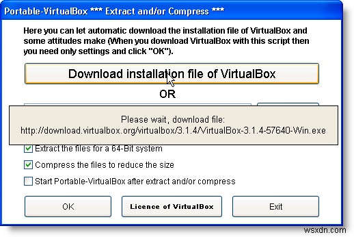 USB 드라이브에서 VirtualBox 실행 